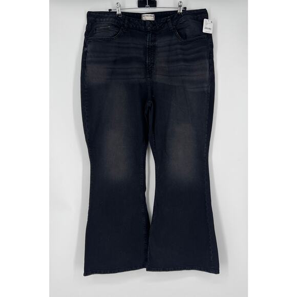 Free People x We the Free CRVY Vintage High-Rise Flare Jeans Sz 35S - Picture 3 of 10